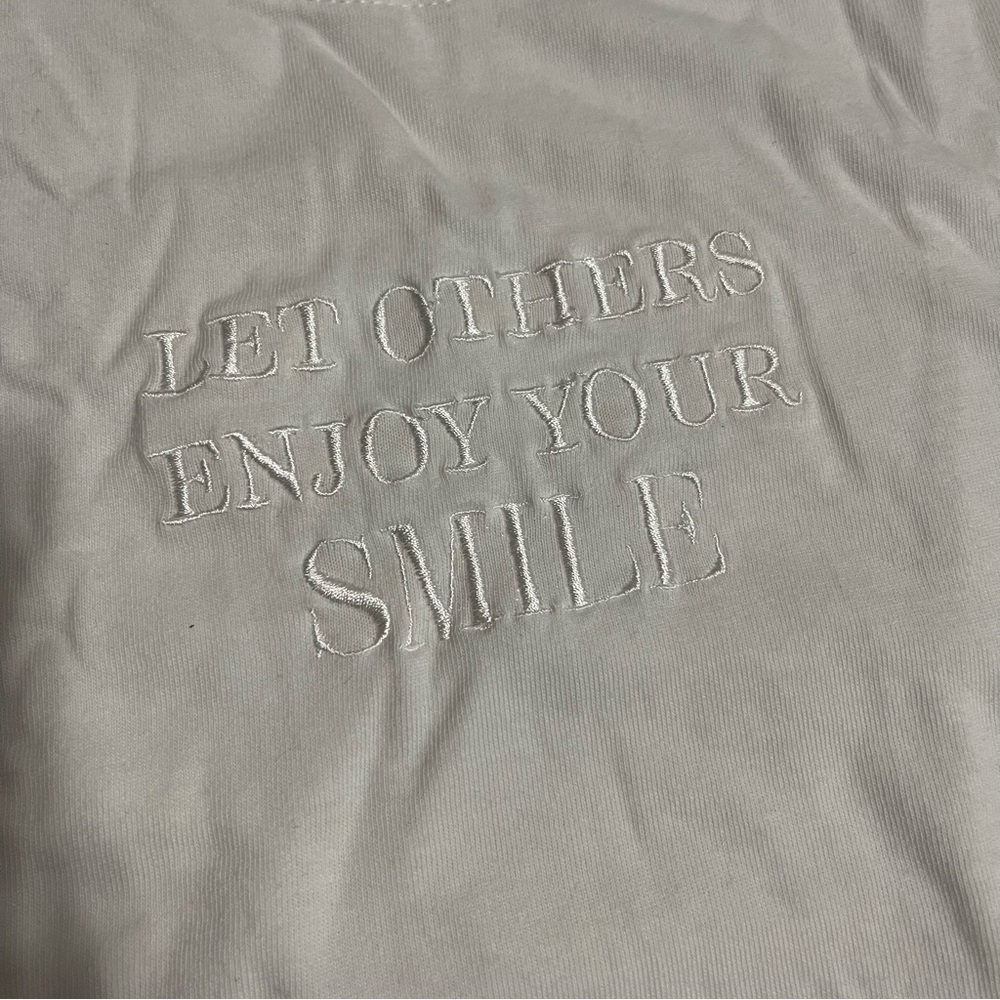 Zara embroidered t-shirt